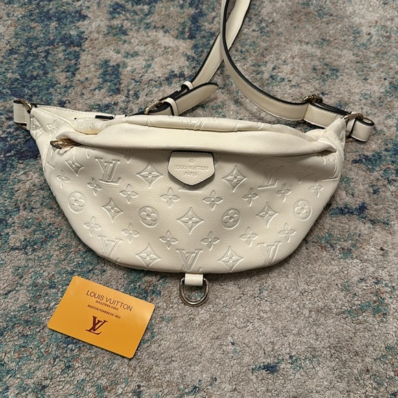 Louis Vuitton Handbags - Cream Colored Large bumbag/ waist bag